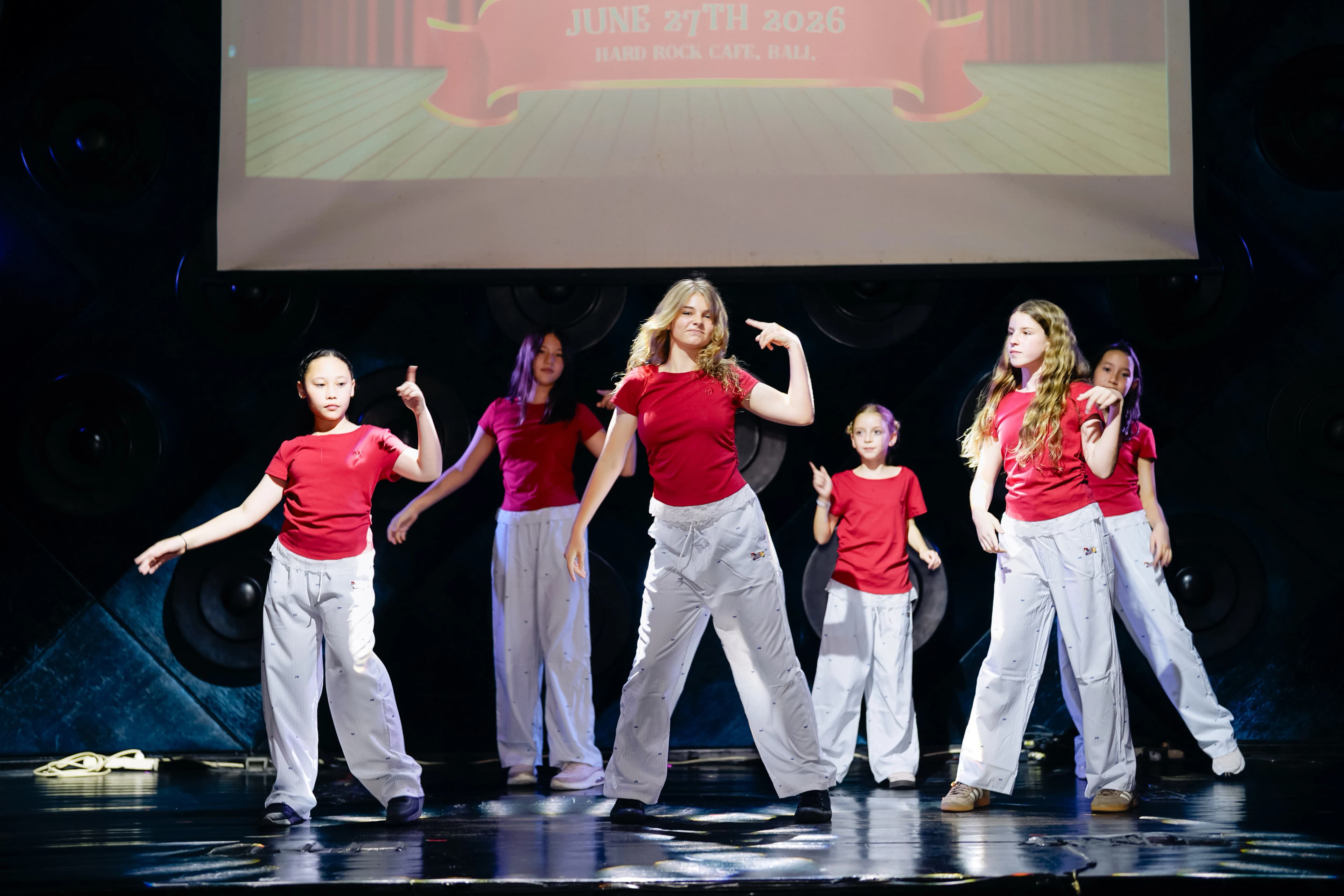 K-Pop Teen class at Eva Scolaro Talent Studio Canggu